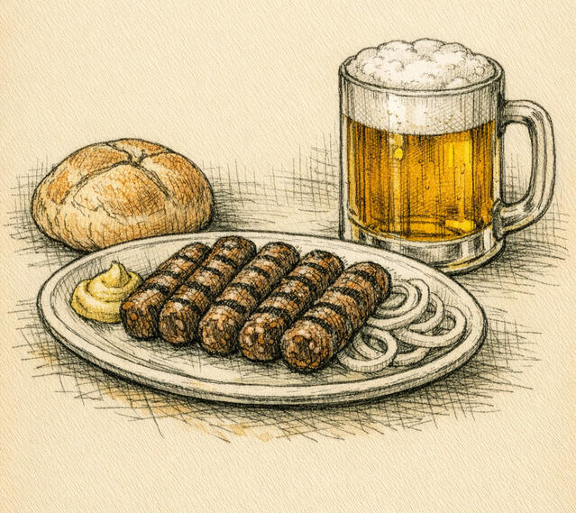 The story of Romanian mititei