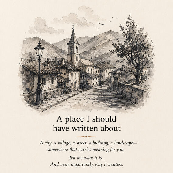 A place to write about A place to write about